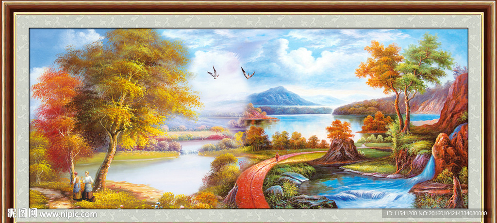 油画风景