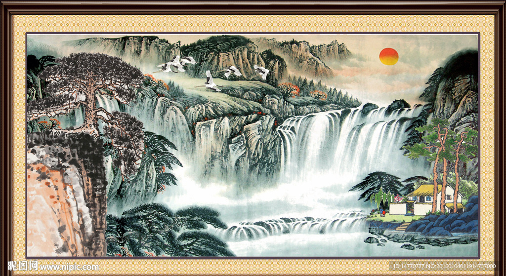 国画山水