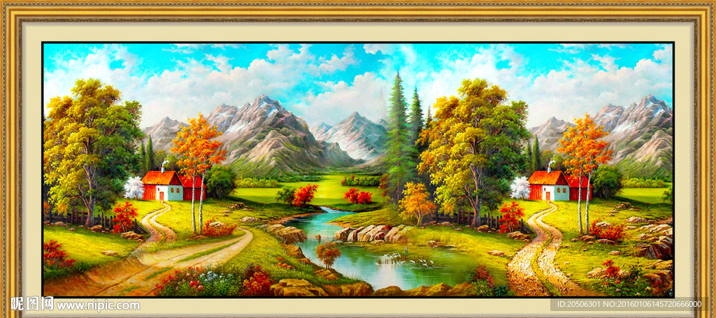 风景油画