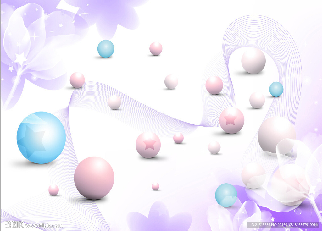 3D梦幻花