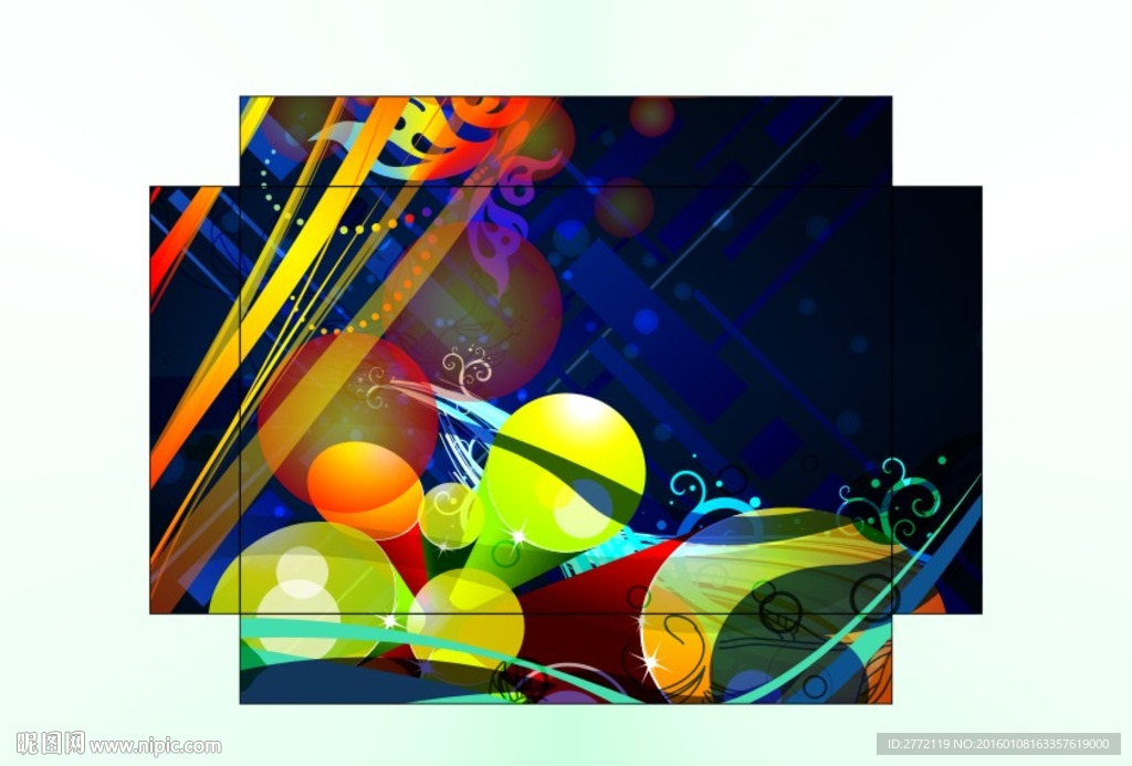 彩变珠子 装饰盒