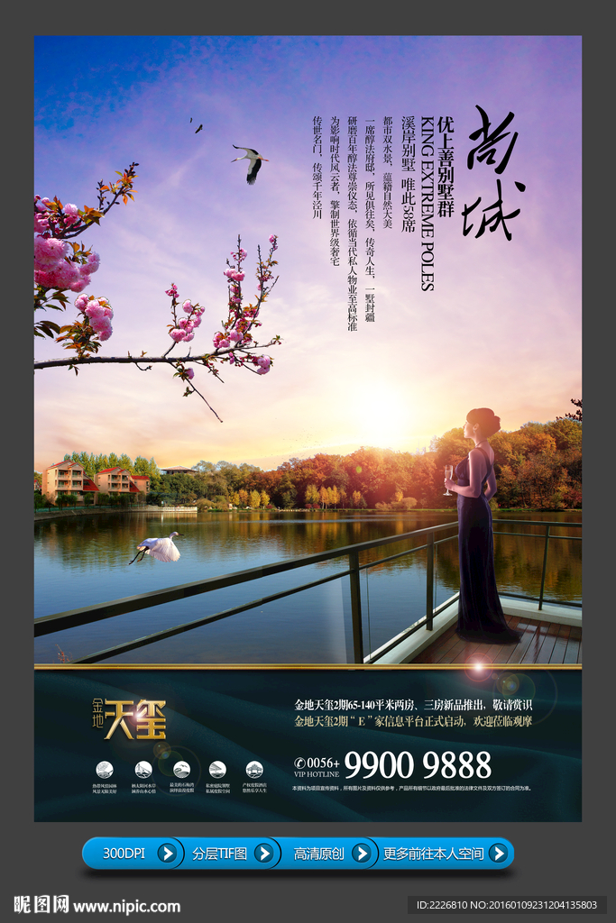 高端房地产广告