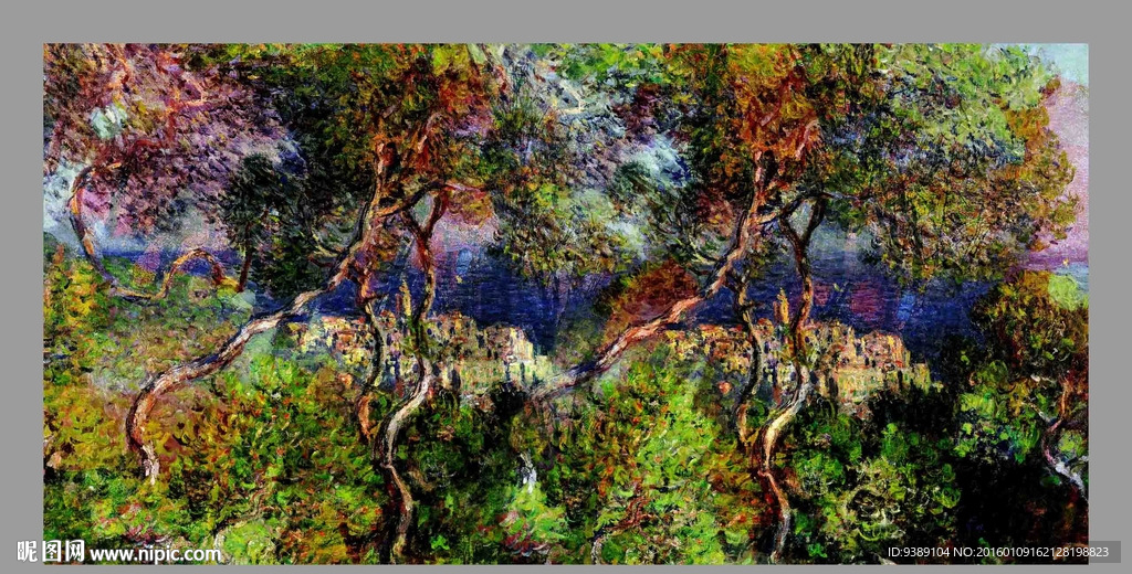 树油画