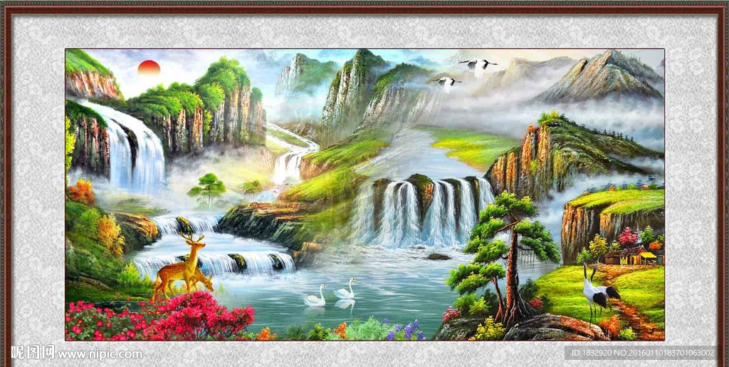 油画
