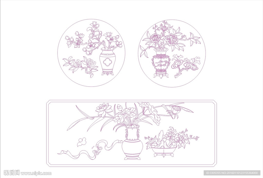 花纹雕刻