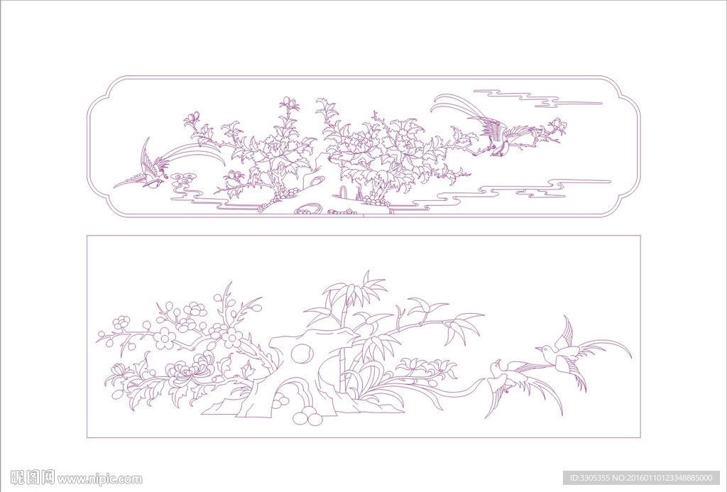 花纹雕刻