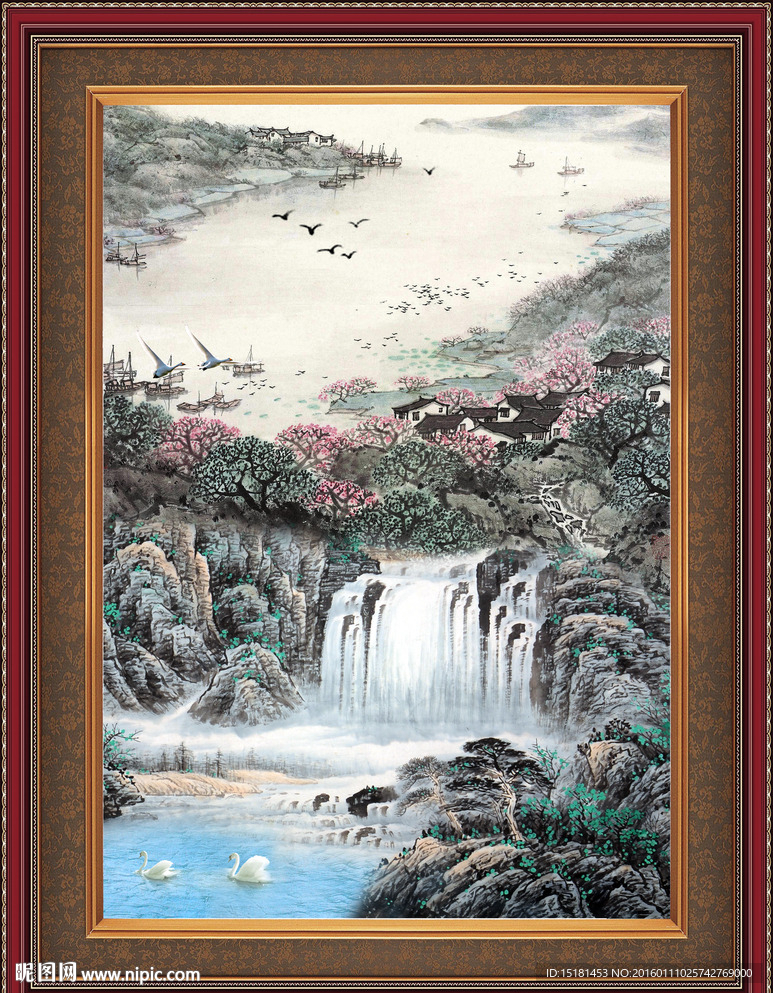 国画山水