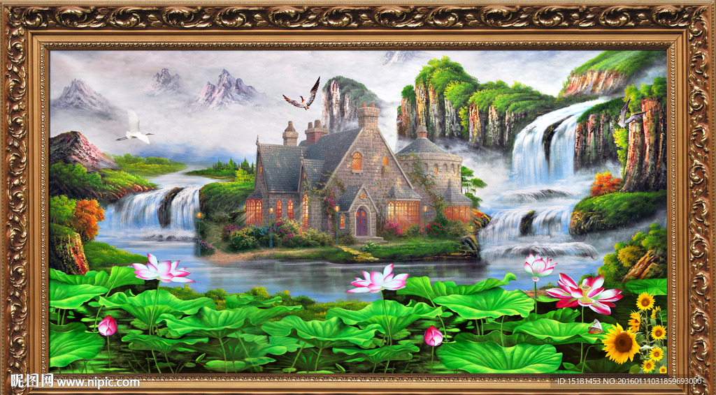油画风景