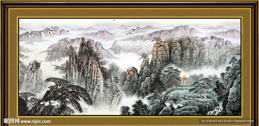 国画山水