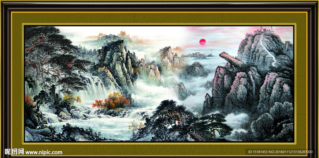 国画山水