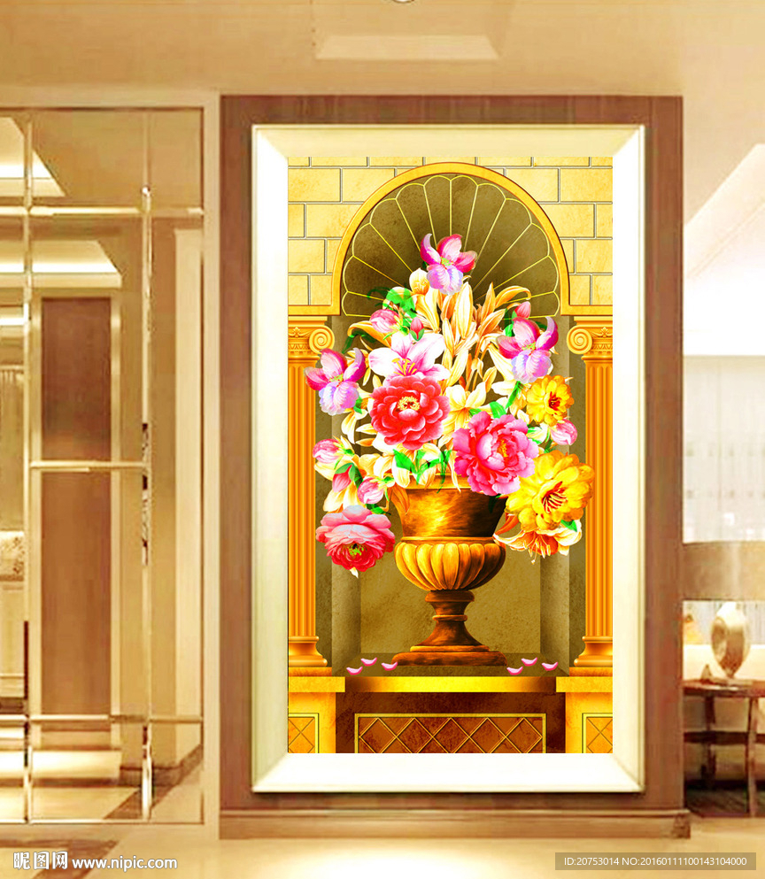 花瓶玄关