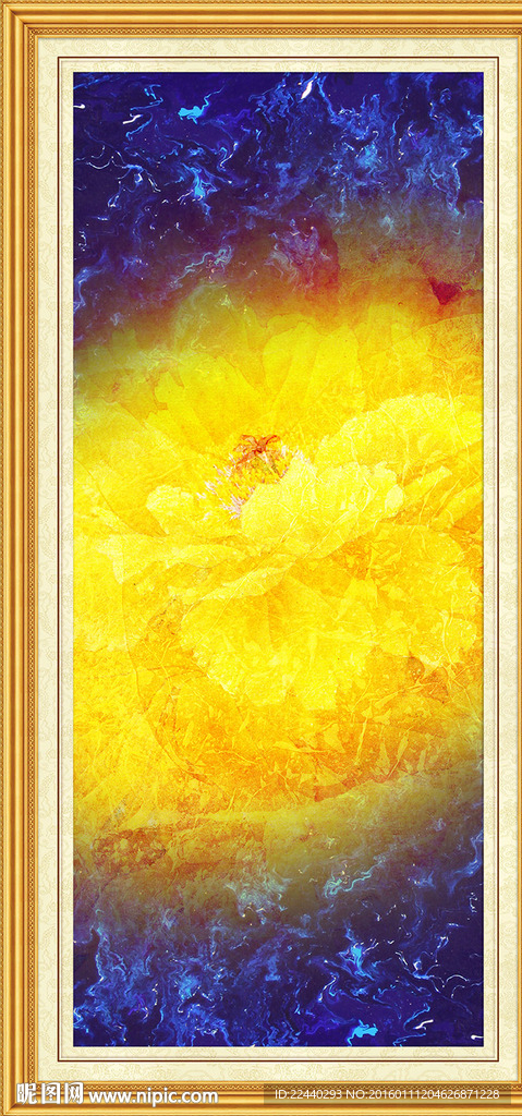 抽象油画