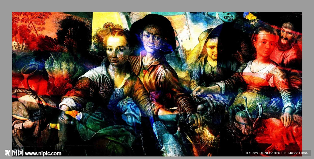 人物油画