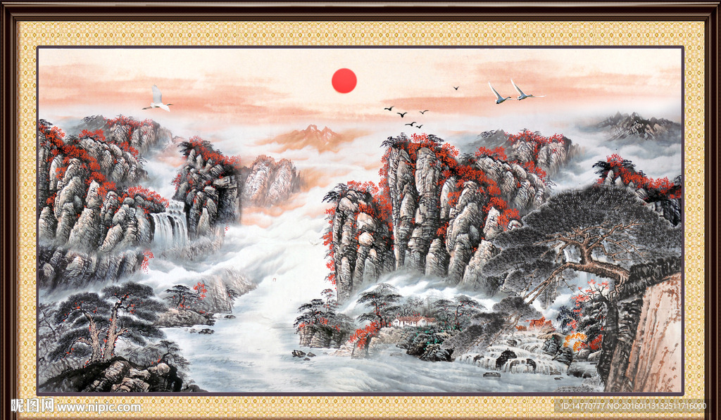 国画风景