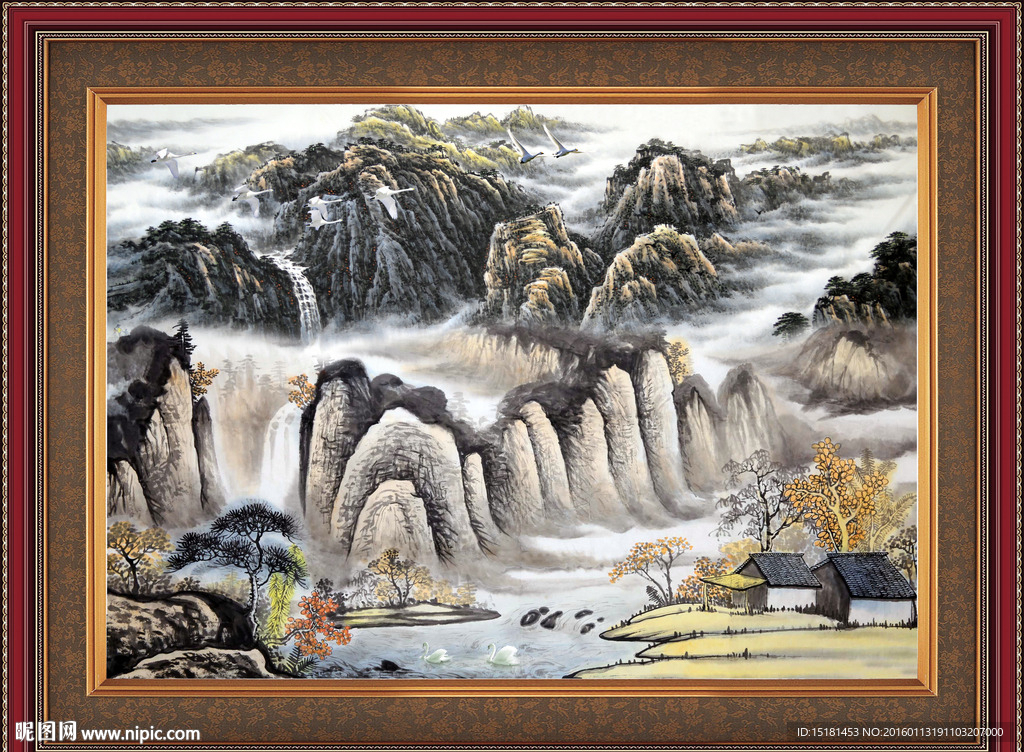 国画山水