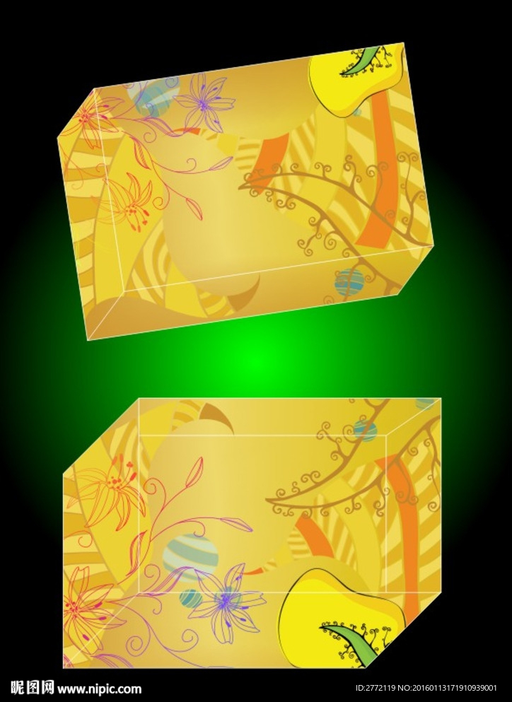 金叶子 精品盒