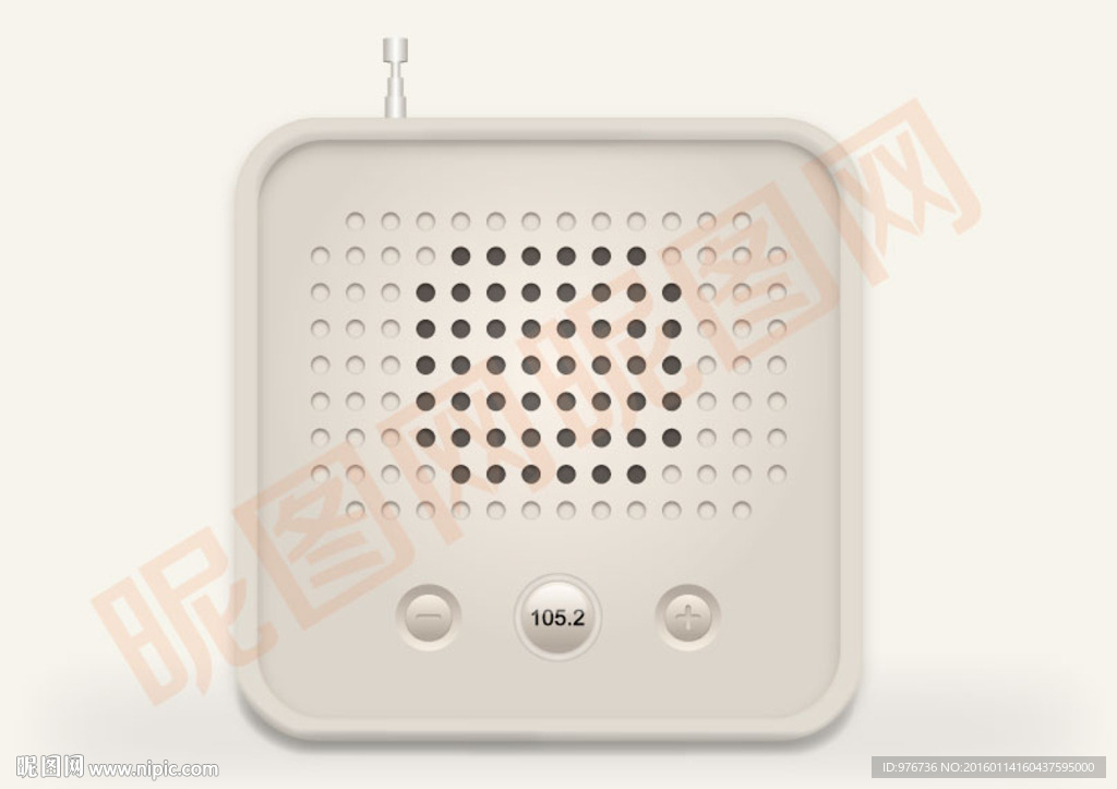 UI设计收音机图标