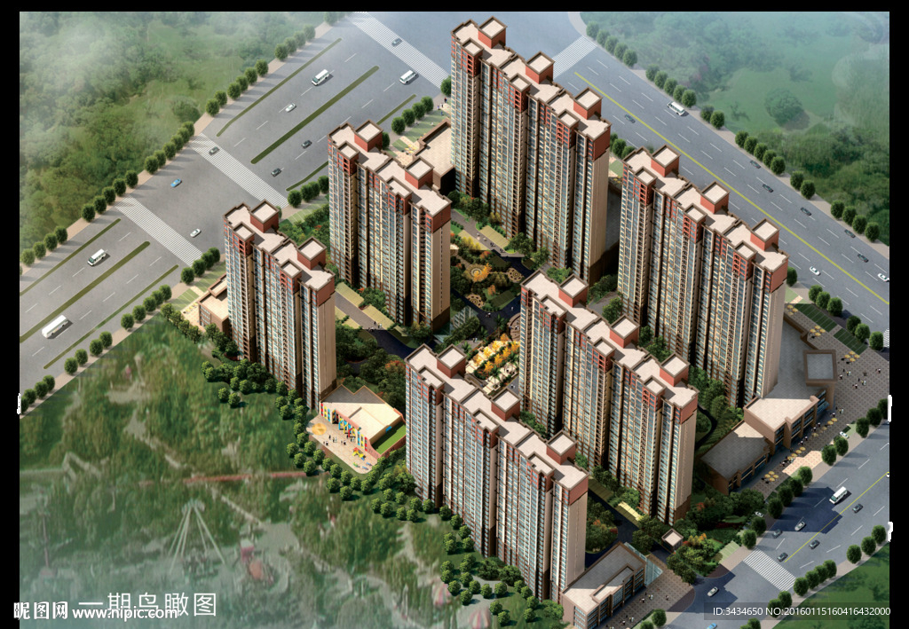 3D建筑效果图