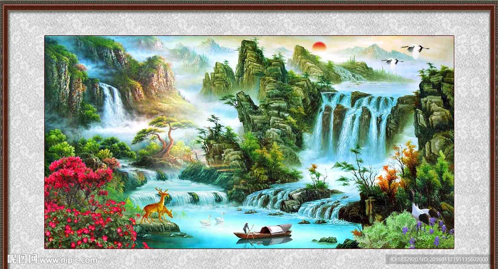 油画风景