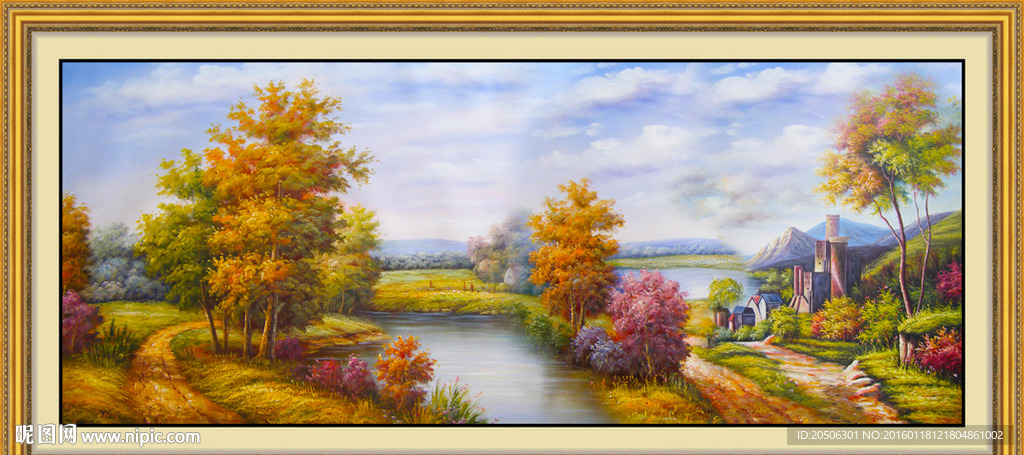 风景油画