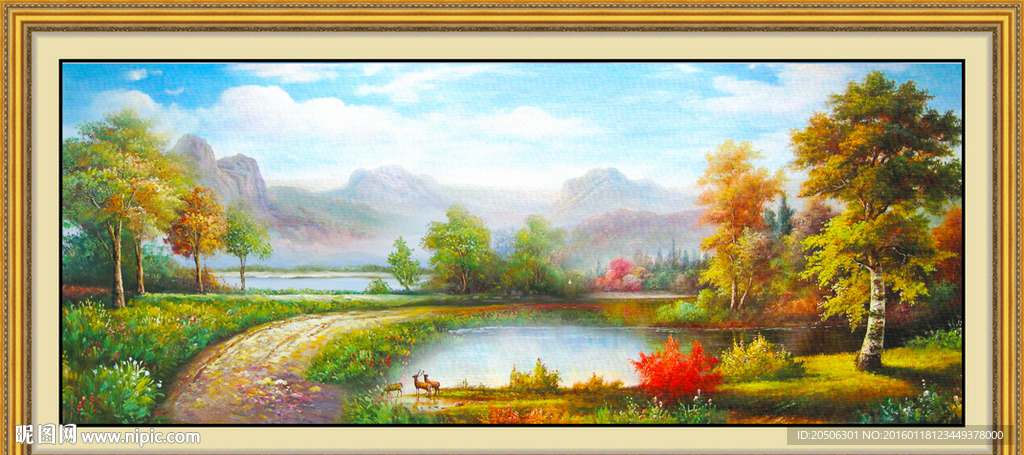 油画