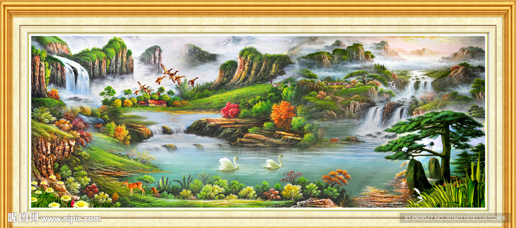 风景油画