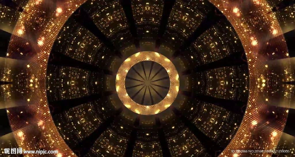 超赞花纹旋转变化动感led