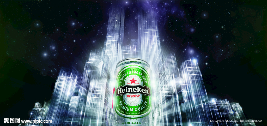 喜力 Heineker 广告