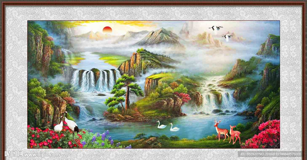 油画风景