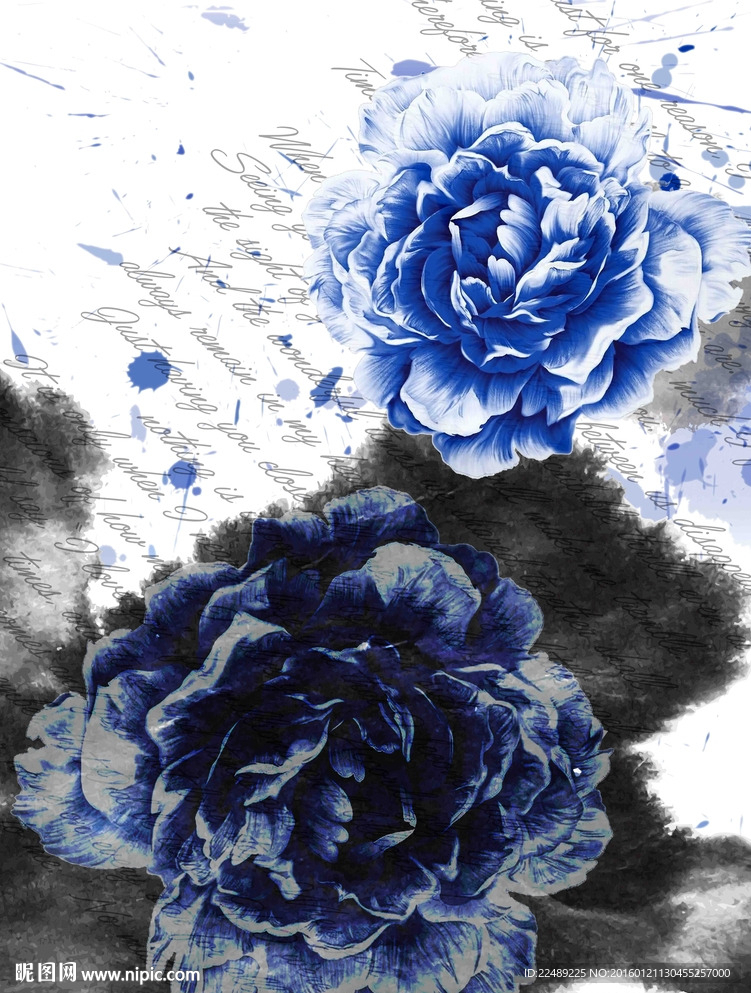 花（内含高清分层图）