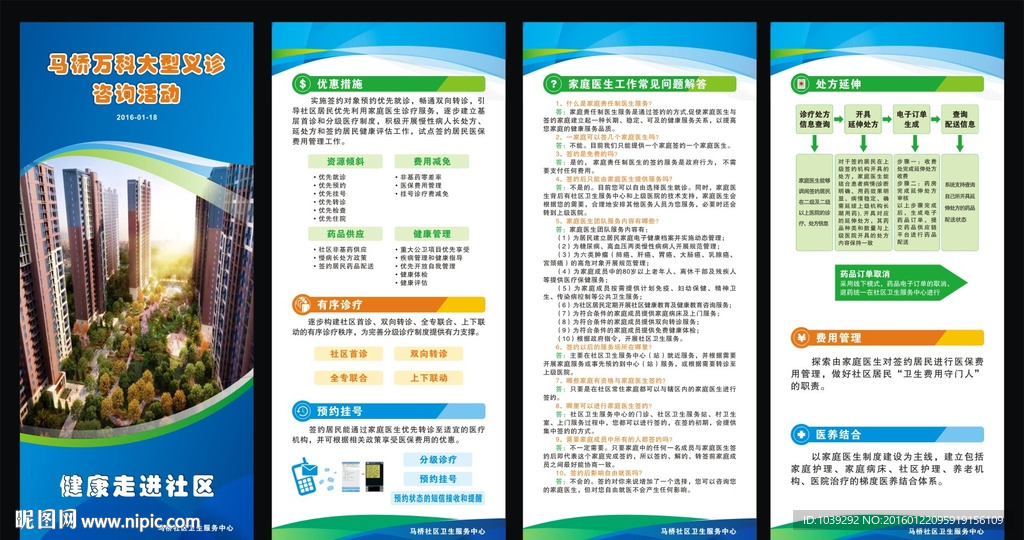 医院 问答海报
