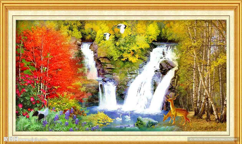 油画风景