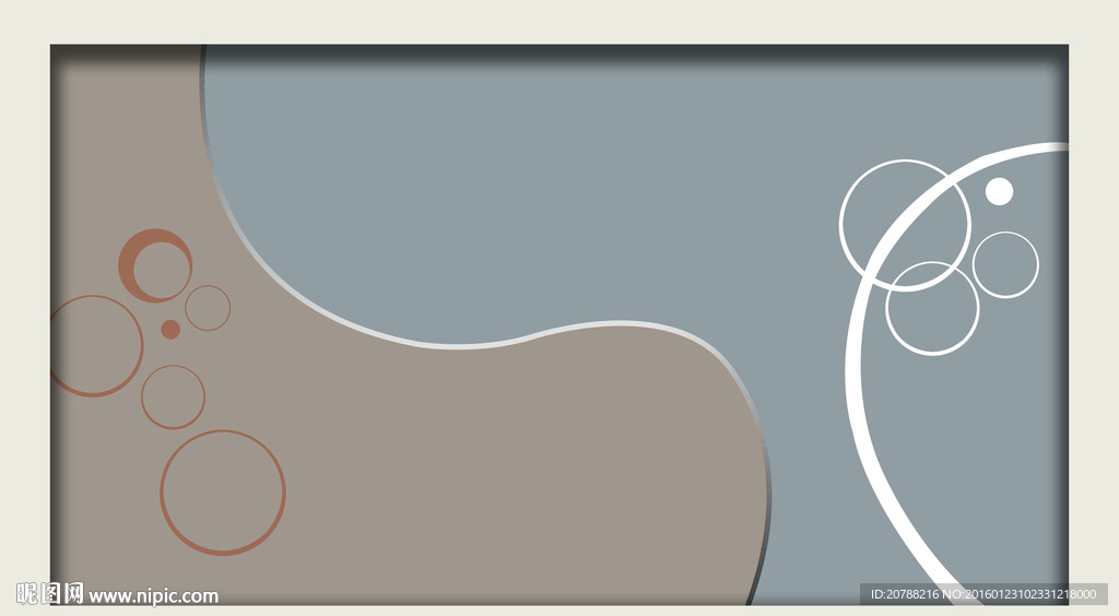 简约时尚大气花纹电视沙发背景墙