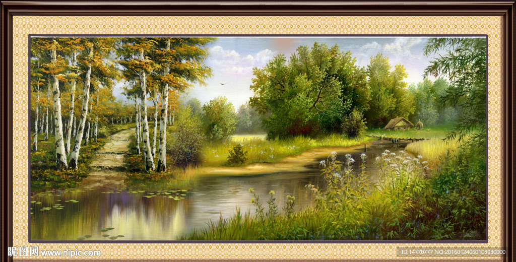 风景油画
