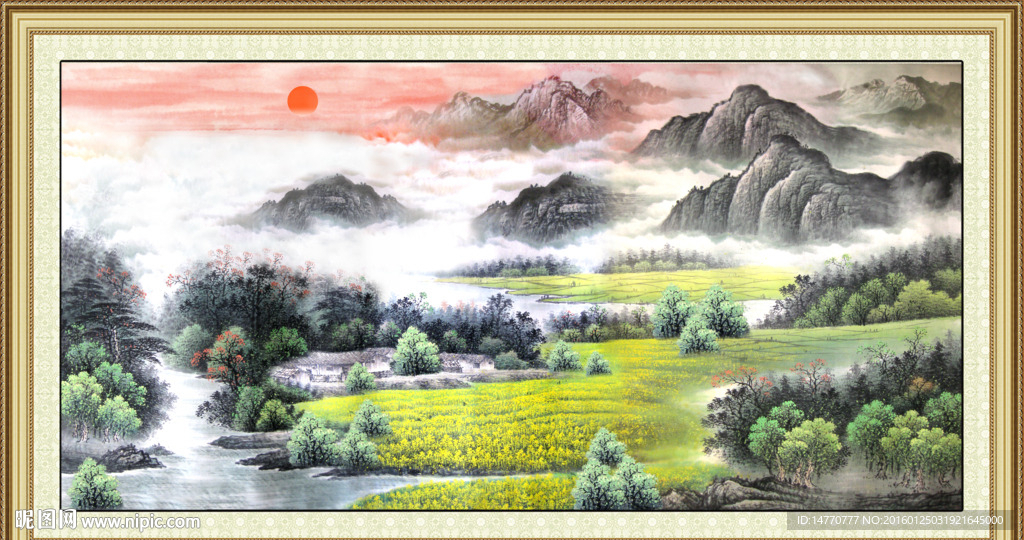 山水画