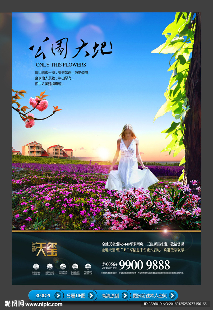 高端房地产广告