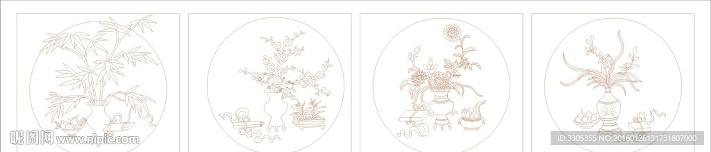 花纹雕刻