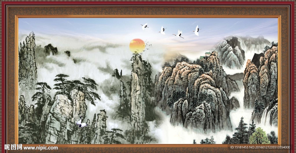 国画山水