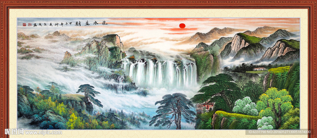 国画山水