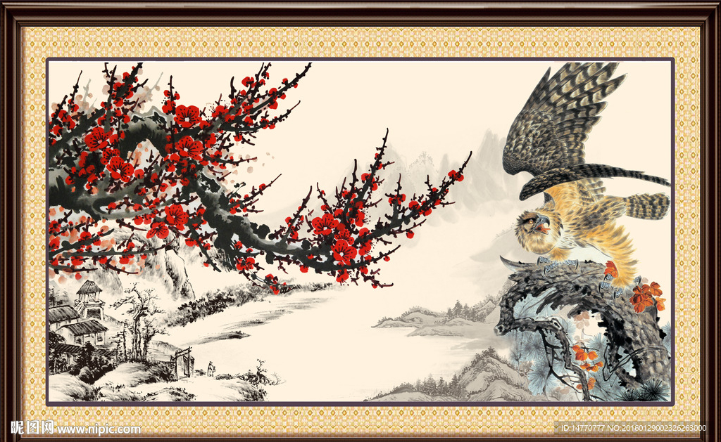 国画梅花 大展宏图