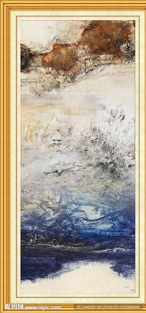 抽象油画