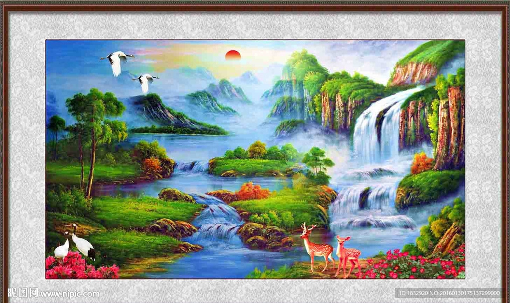 油画风景