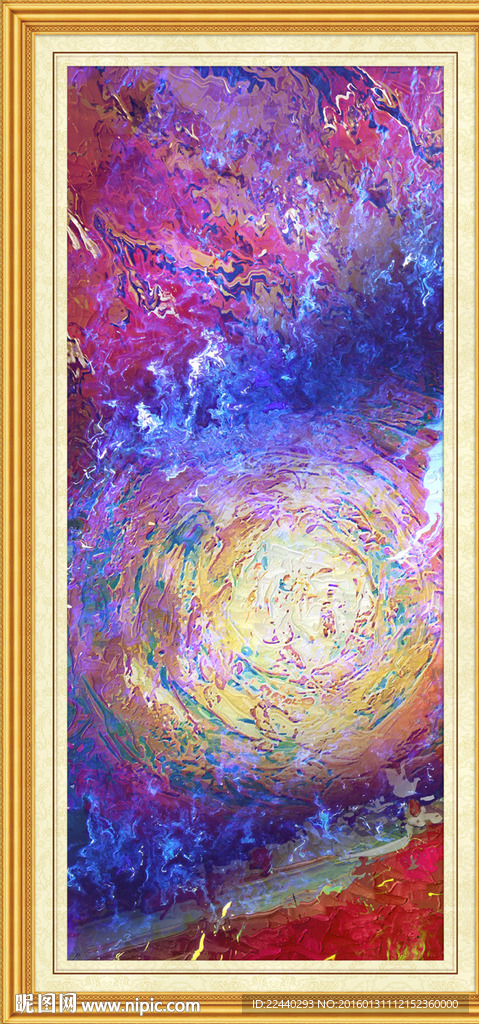 抽象油画