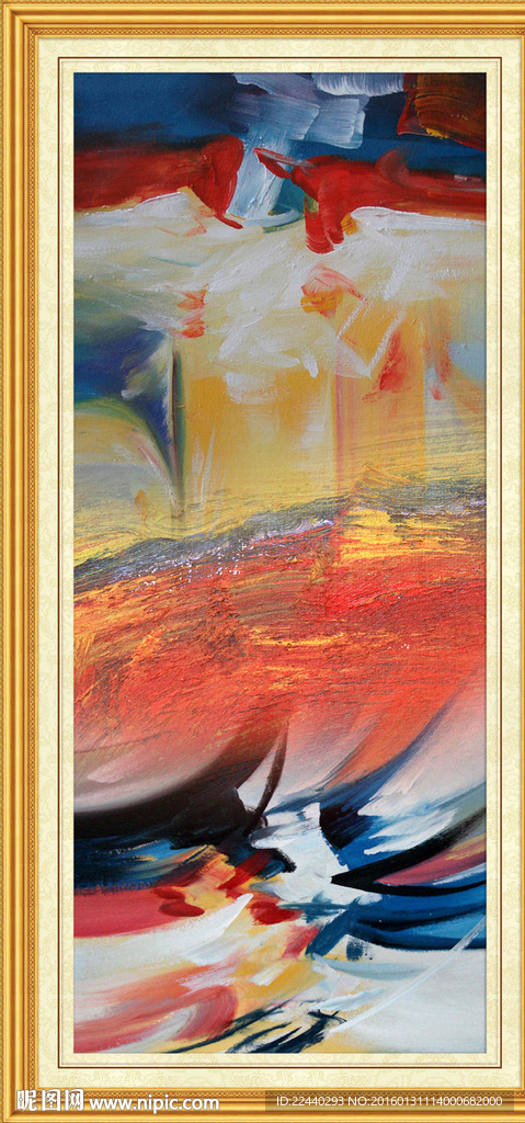 抽象油画