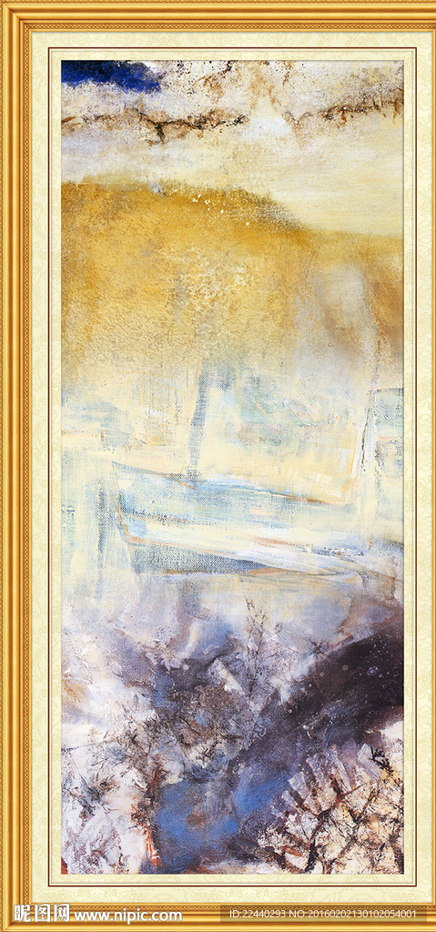 抽象油画