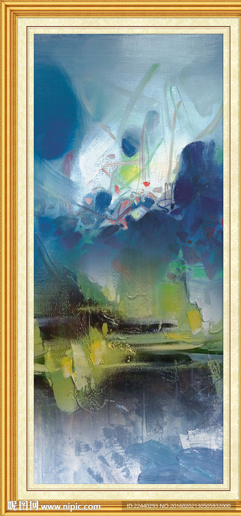 抽象油画