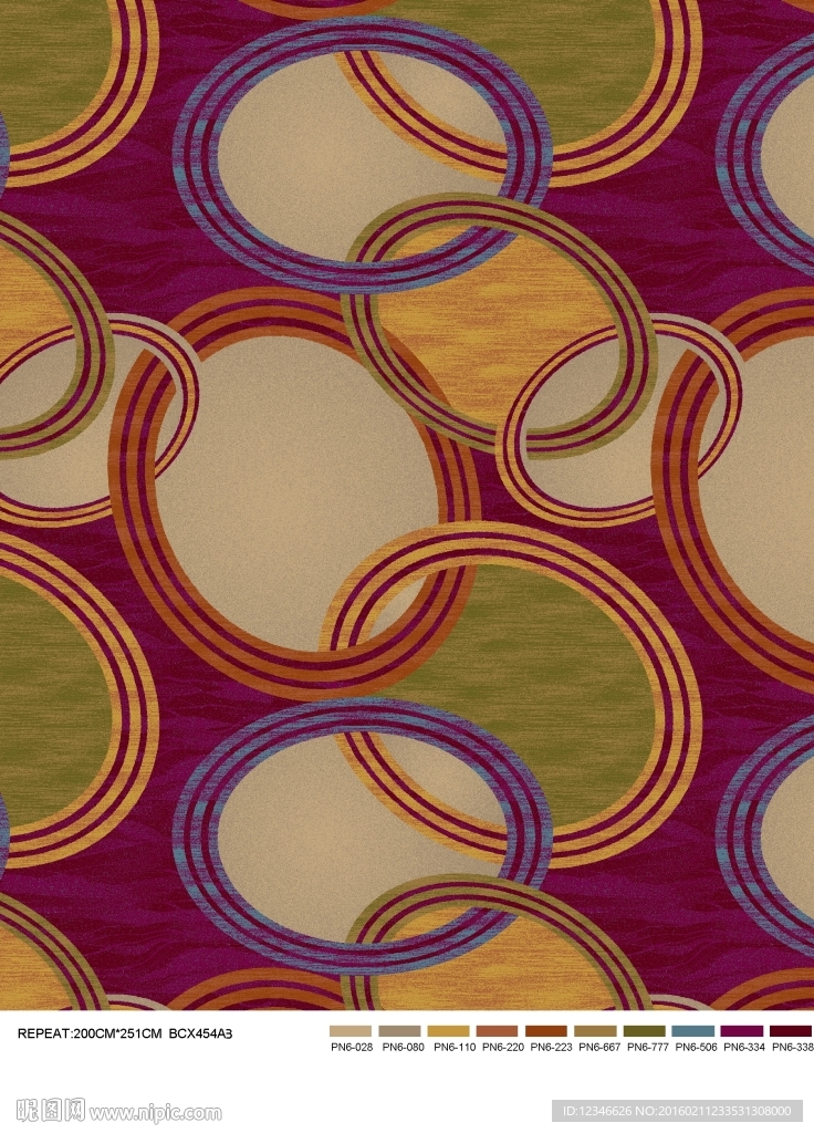 高清地毯 简易 欧式