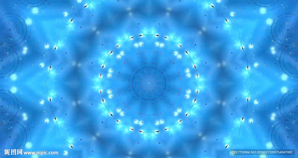 超赞绚丽花纹变化酒吧vj
