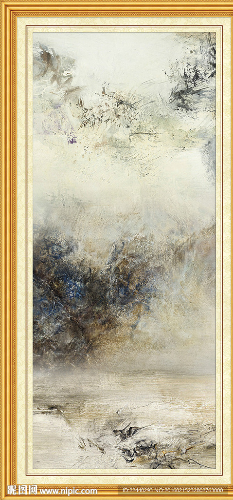抽象油画