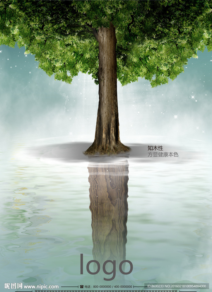 地板水面倒影